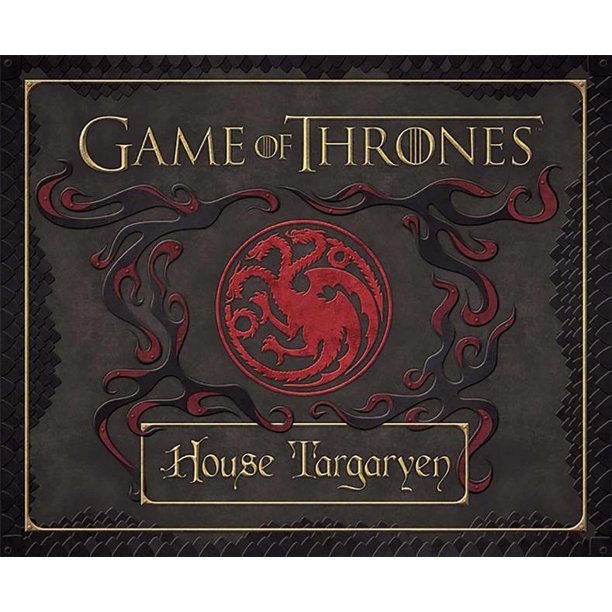 Game of Thrones: House Targaryen Deluxe Stationery Set By HBO