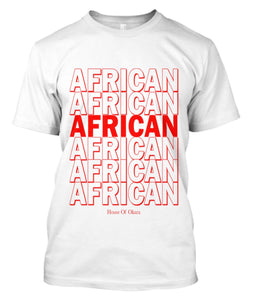 “African” Men’s Graphic Tee - House of Okara