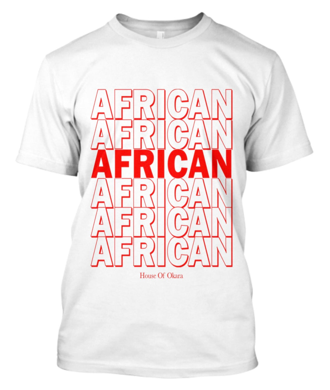 “African” Men’s Graphic Tee - House of Okara